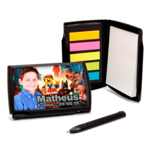 bloquinho de anotações arte no papel lembrancinhas personalizadas com foto